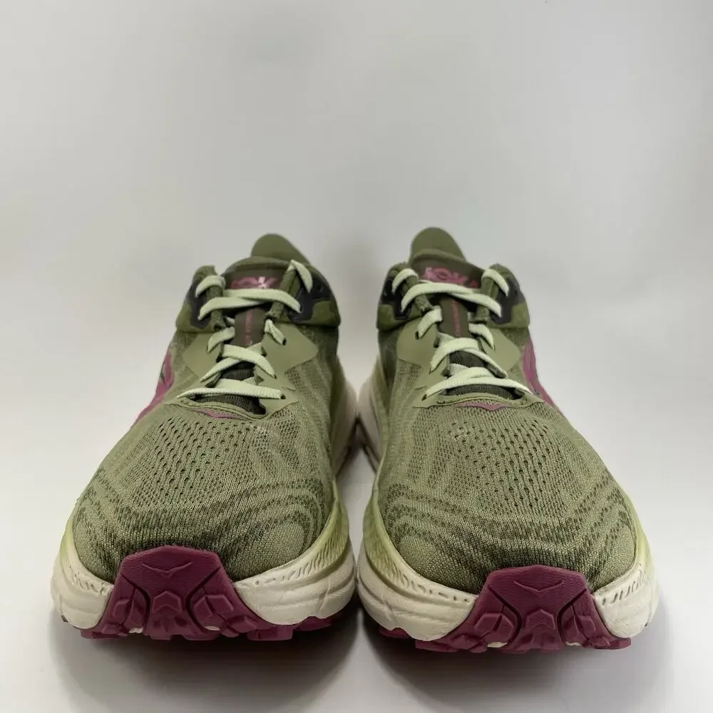 Hoka One One Challenger ATR 7 Trail Running Shoes Womens Size 9D Wide Olive - Picture 2 of 11